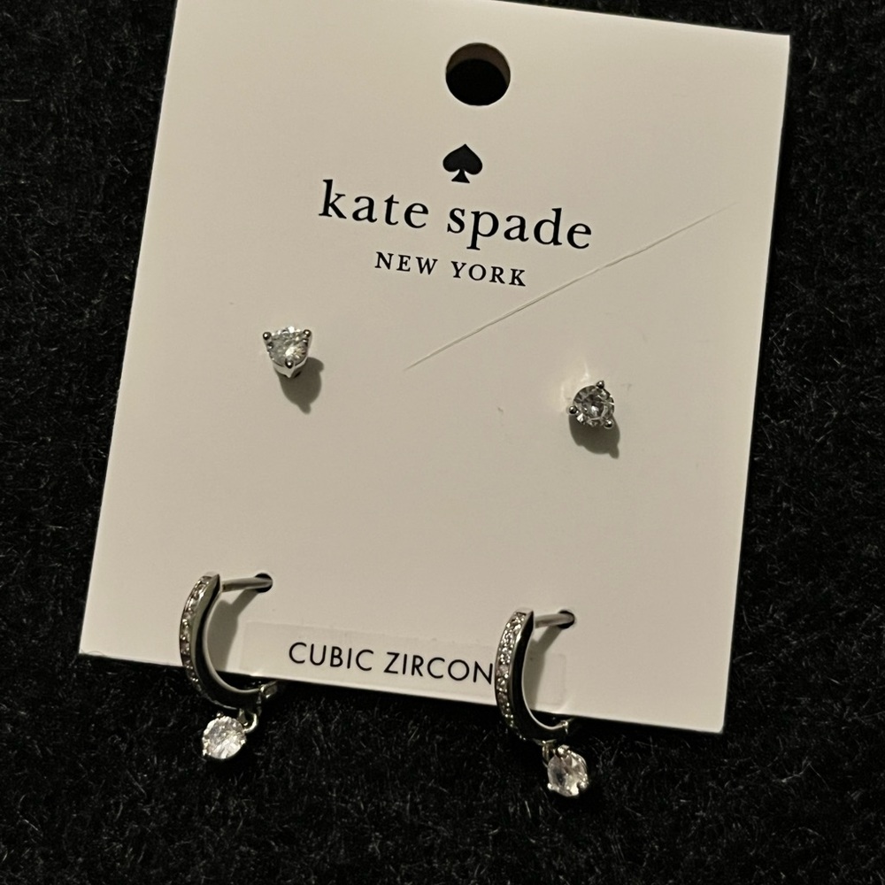 Kate Spade Cuff and Studs Earrings NWT